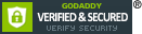 GoDaddy Verified and Secured Logo