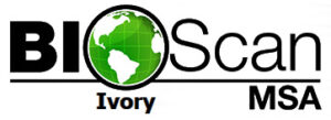 BioScan MSA Ivory logo BioScanMSA Ivory logo