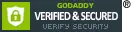 GoDaddy Verified and Secured Logo