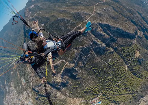 paragliding-at-a-high-altitude