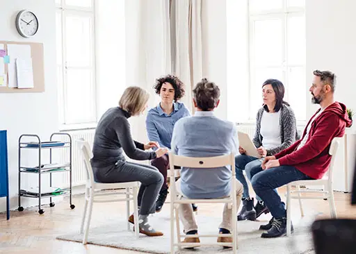 Gruppentherapie in kommunalen Zentren für psychische Gesundheit