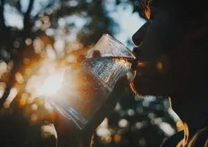 drinking water to prevent severe dehydration