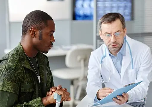 african american patient discussing lifestyle choices with functional medicine doctor