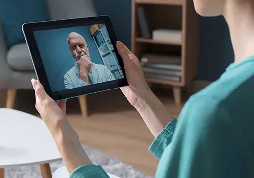 doctor-on-tablet-screen-communication-with-the-patient