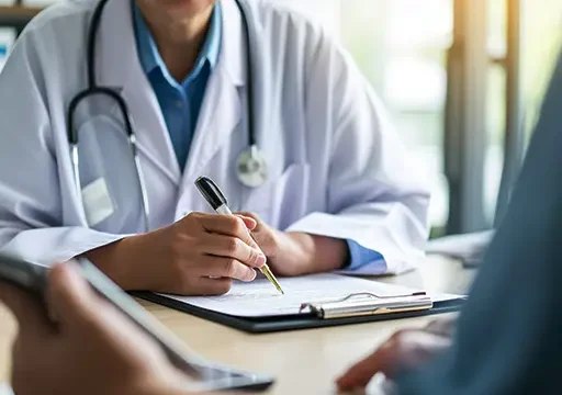 doctor-reviewing-test-results