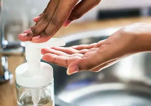 what non compliance means during hand washing